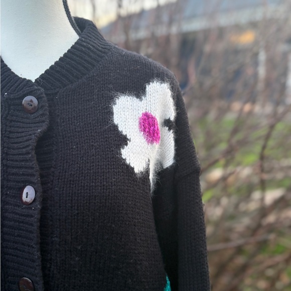 Vintage Mint Julep Oversized Floral Cardigan | Lined | L/XL - Picture 2 of 7